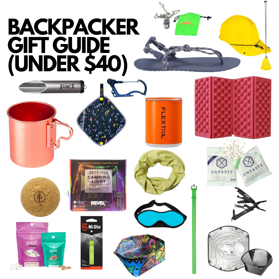 Backpacker Gift Guide Under $40