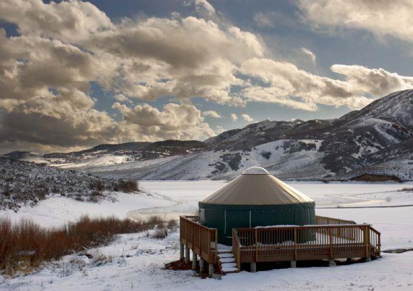 Tushar Mountain Yurts in Utah