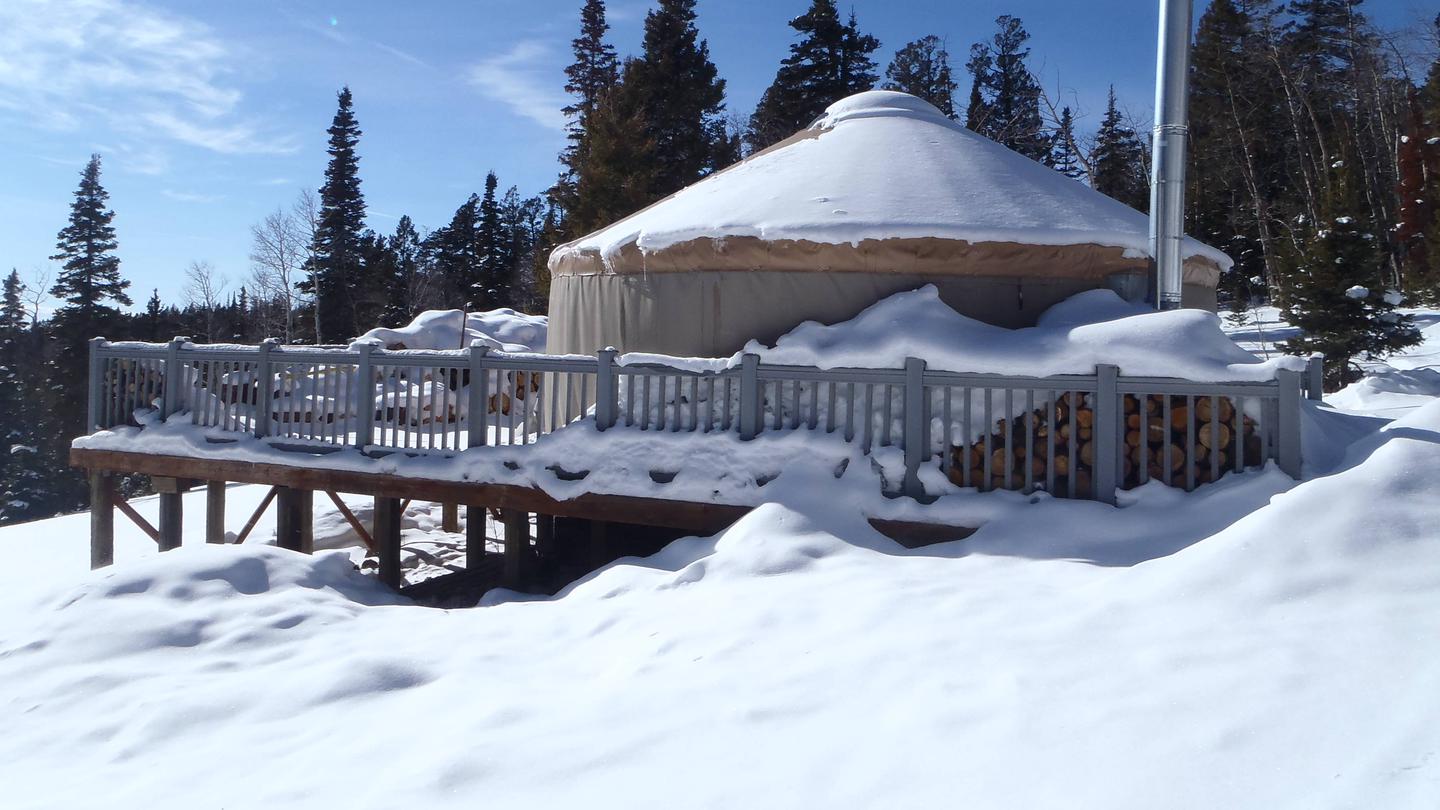 Grizzly Ridge Yurt in Utah