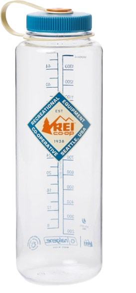 REI Co-op Nalgene Sustain Graphic Wide-Mouth Water Bottle - 48 fl. oz.